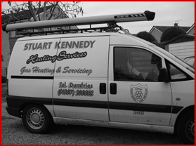 Stuart Kennedy Heating Services van image